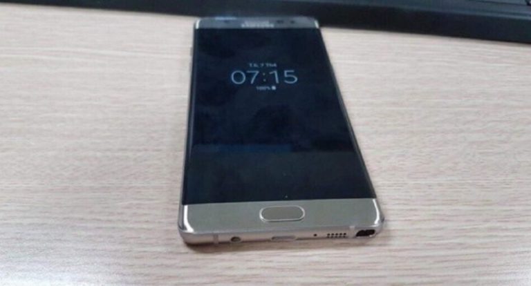 Samsung Galaxy Note 7R apare în fotografii hands-on, vine cu Android 7.0 Nougat şi baterie de 3200 mAh