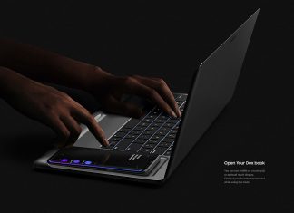 Samsung Dex Book este un concept interesant de laptop, cu rol de dock pentru Galaxy Note 8