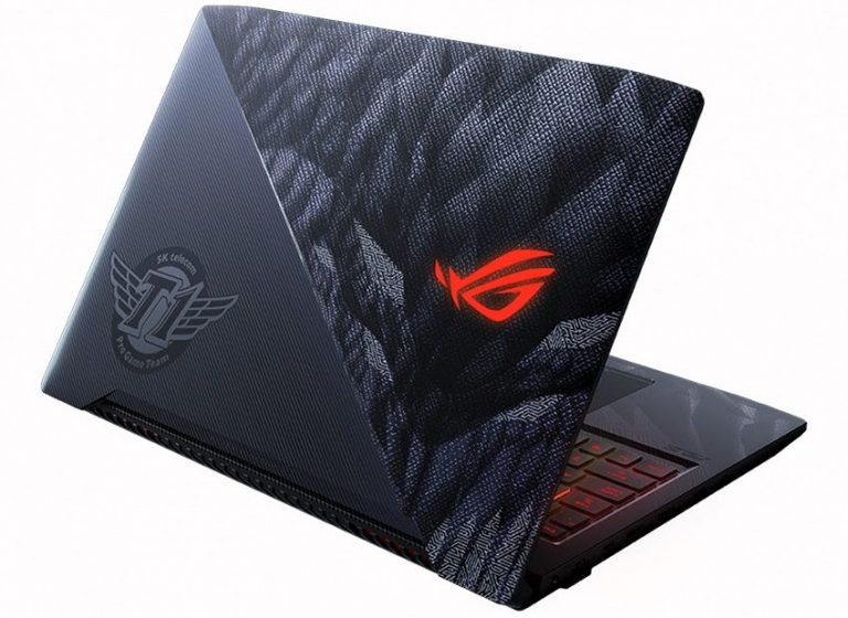 CES 2018: ASUS anunţă laptopul de gaming în ediţie limitată semnat de vedete eSports: ROG Strix SKT T1 Hero Edition