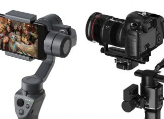 CES 2018: DJI Osmo Mobile 2 este un nou stabilizator pentru smartphone-uri; debutează și unul pentru DSLR-uri numit Ronin S DJI