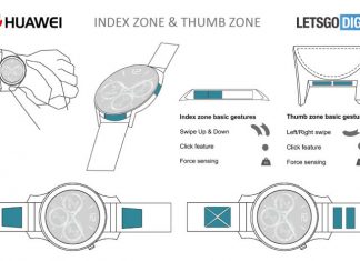 Viitorul Huawei Watch va suporta interacţiune touch pe marginile cadranului său