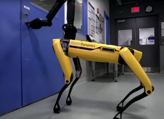 Cioc-cioc! Cine e? Robotul cel nou Boston Dynamics, care deschide uşi (Video)