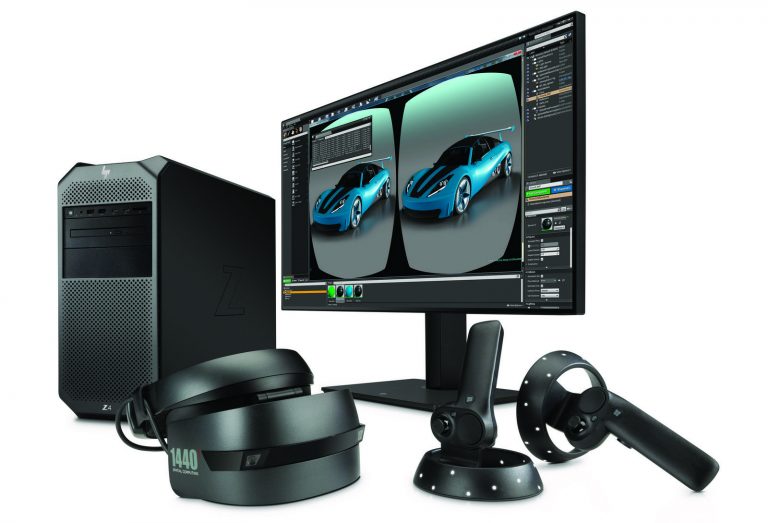 HP lansează un headset Mixed Reality profesionist, împreună cu PC-ul Workstation Z4
