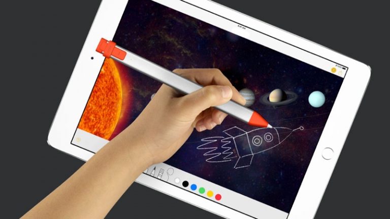 Logitech Crayon este un stylus special pentru noul iPad; Debutează şi husa protectoare Rugged Combo 2
