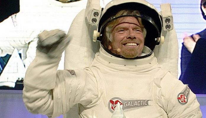 richard branson spatiu