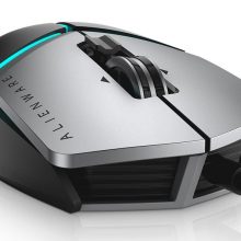 Alienware Elite Gaming Mouse (head on)