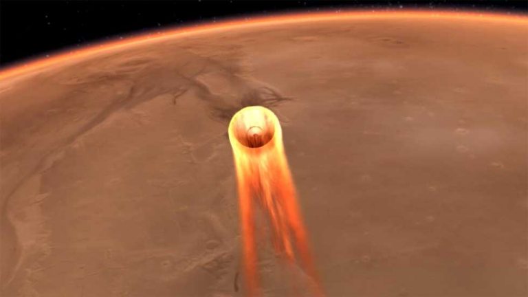 Vehiculul de explorare seismică NASA InSight ajunge pe Marte pe 26 noiembrie