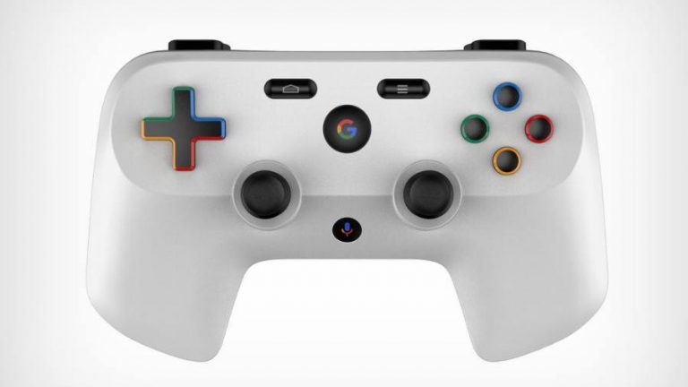 Joystickul asociat noii console de jocuri Google sau serviciului Project Yeti apare online