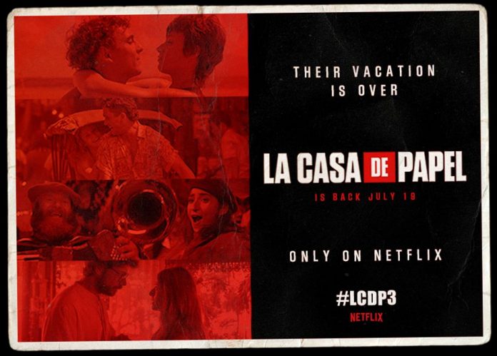Casa de Papel sezon 3 Netflix lansare