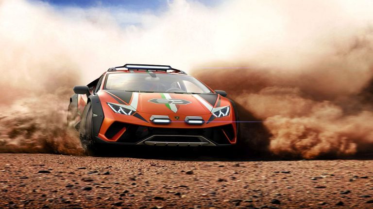 Lamborghini Offroad!? Modelul Huracan Sterrato ne duce imaginaţia în terenuri noroioase