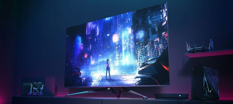 ASUS a lansat un monitor de gaming cu diagonală mai mare decât televizorul tău probabil: ROG Swift PG65UQ