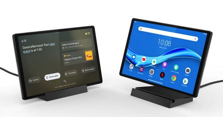 CES 2020: Lenovo anunţă Smart Tab M10 FHD Plus 2nd Gen, o tabletă care e şi Smart Display cu Google Assistant