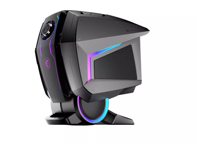 CES 2020: MSI MEG Aegis Ti5 este un PC de gaming în formă de cap de robot și cu suport 5G