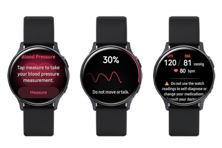 Samsung Galaxy Watch Active2 poate măsura tensiunea arterială acum; Iată cum