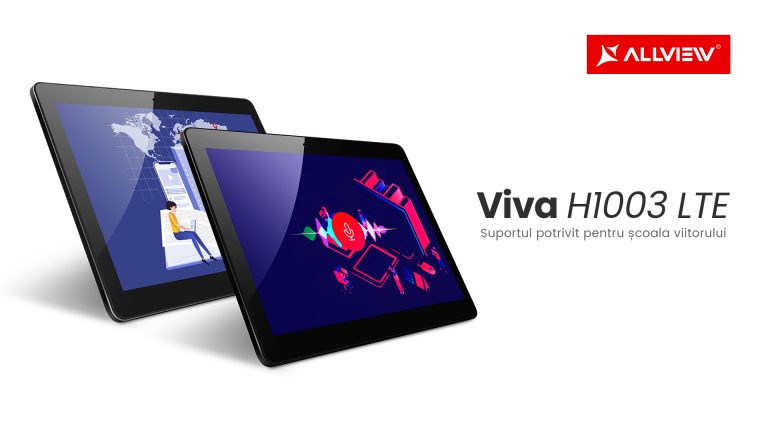 Allview Viva H1003 LTE este o nouă tabletă pentru cei mici care învaţă de acasă; Are ecran mare, asistent AVI