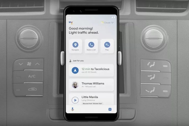 Modul de asistență la volan integrat în Asistentul Google pare să ajungă în cele din urmă pe Android
