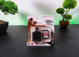 Kingston SDXC UHS-II U3 V90 Canvas React PLUS