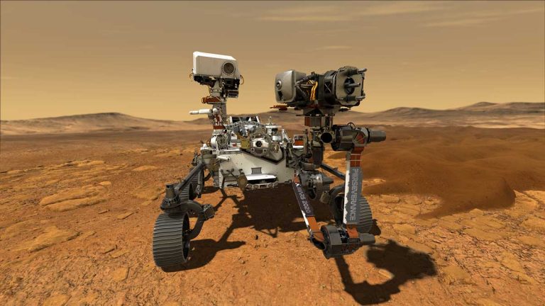 Roverul NASA Perseverance a ajuns pe Marte; Iată primele fotografii de acolo