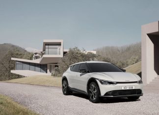 Kia a dezvăluit primele imagini cu modelul EV6, noul său crossover electric EV6