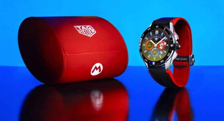 Tag Heuer dezvăluie un smartwatch Super Mario cu Wear OS