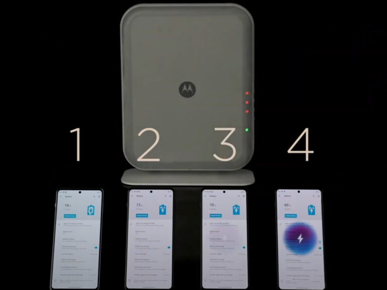 Motorola prezintă încărcătoare wireless care pot alimenta telefoane la 3 metri distanţă