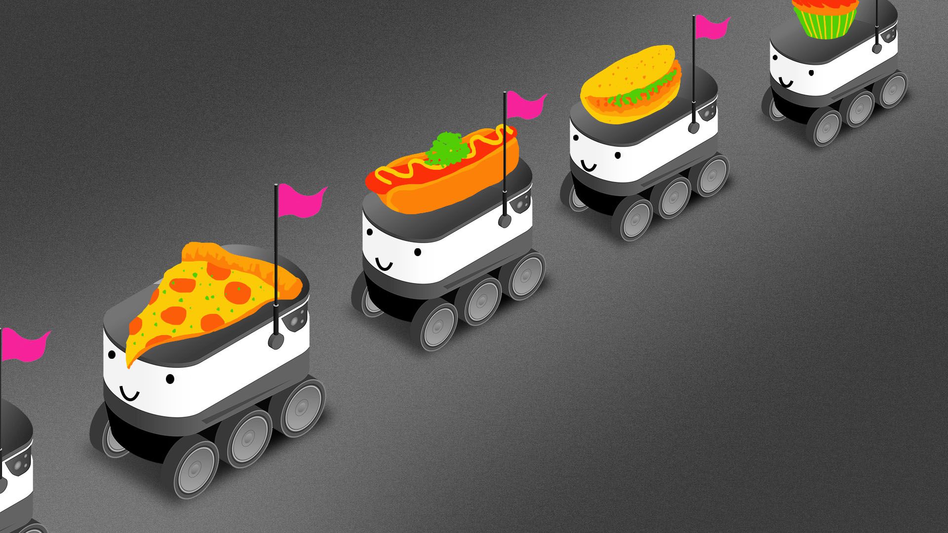 Brașov will be the first city in Romania where Glovo will deliver food using autonomous robots thumbnail