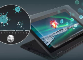 Acer dezvăluie dispozitive cu protecţie antimicrobiană, inclusiv laptopuri, tabletă