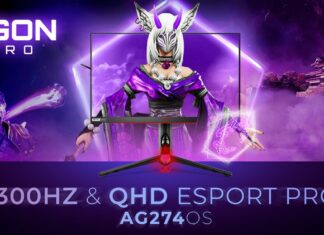 AGON by AOC ne aduce un monitor de gaming 2K la 300 Hz: AGON PRO AG274QS, ideal pentru shootere