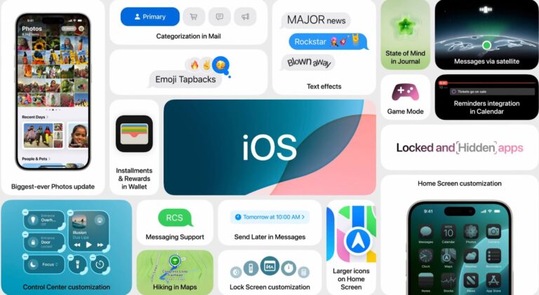 Apple dezvăluie iOS 18, cu Apple Intelligence, Siri mai smart, Control Center şi personalizare regândite